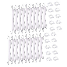 2Sets Tomato Roller Hook Plant Support Kit with Strong Rope for Greenhouse Vertical Gardening