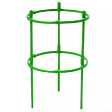 Adjustable Tomato Cage Plant Support for Garden, Heavy Duty Vertical Growth System, WeatherResistant