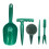 Ergonomic Handheld Garden Drill for Precise Planting, Lightweight Plastic Tool for Seedlings 1