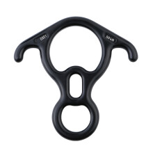 High Performances Climbing Rope Aluminum Alloy Figure 8-Black