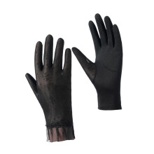 1pair Light weight Outdoor Gloves Touchscreens-Black