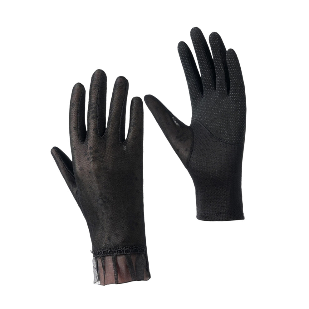Light/Black 1Pair Weight Outdoor Gloves Touchscreens