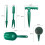 Ergonomic Handheld Garden Drill for Precise Planting, Lightweight Plastic Tool for Seedlings 2
