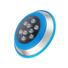 12V 9W LED Pool Light IP68 Waterproof Stainless Steel Underwater Pool Light Warm White for Fountain