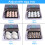 Automatic Egg Incubator 12 Eggs with Adjustable Tray Fully Automatic Small Poultry Hatcher US Plug 5