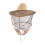 Beekeeping Veil Hat with  Visibility Mesh, Full Head Protection and Long Elastic Strap 1