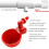 Automatic Chicken Waterer Kit for Poultry, Durable Leak‑Resistant PVC Chicken Water Cups 8 Pack 5