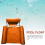 Inflatable Pool Hammock Float for Adults, Comfortable Lounge Chair for Pool or Beach, Orange 1 Pack 2