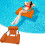 Inflatable Pool Hammock Float for Adults, Comfortable Lounge Chair for Pool or Beach, Orange 1 Pack 3