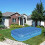 Waterproof Dustproof Rectangular Pool Cover 118x79in for Above Ground Inflatable Pools Reusable Easy Remove Design 1