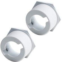 Universal Wall Fitting Connector Replacement Parts for Polaris Pool Cleaner 180 280 380 3900 Sport 2Pack Leak SnapOn Installation