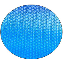 Round Solar Pool Cover for Above Ground Pools, Heat Retention and Debris Protection Tarpaulin