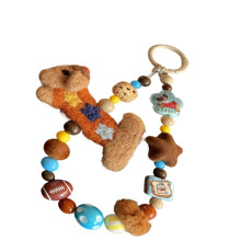T Shaped Reinforced Strap Dog Accessory for Effortless-Blue