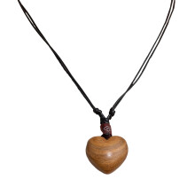 Fun Interactive Openable Heart Shaped Floral Pendant Necklace-4