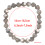 Versatile Adjustable Bracelet Faceted Beads Handchain Wrist 3
