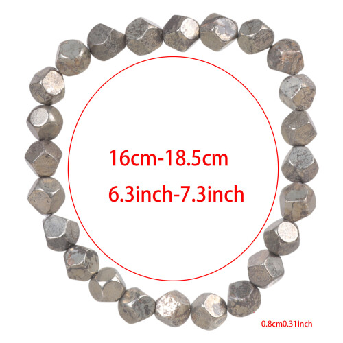 Versatile Adjustable Bracelet Faceted Beads Handchain Wrist 2