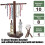 Easy Assembly Wood Baseball Ring Holder with Ball Display Stand 2