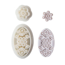 Polymer Clay Böhmische Blumenohrringformen-988