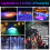 Floating Pool Light with 8 Lighting Modes, Waterproof ColorChanging LED for Pool Pond Garden Party (1pcs) 5