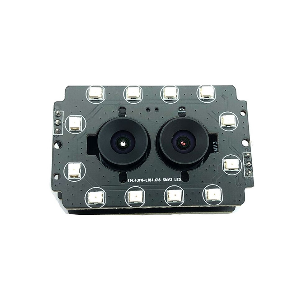 Photos - Car Service Station Equipment 1080P Dual Lens Camera Module 2MP 30FPS 1920x1080P Infrared Black and White with Digital Microphone for Machine Vision