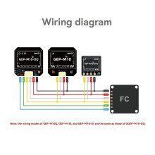 GEP-M10-DQ GPS Module Built-in Flash Chip QMC5883L Magnetometer DPS310 Barometer for FPV Drone