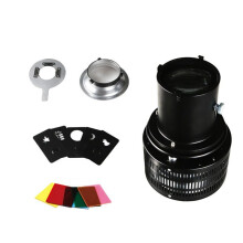 Focalize Conical Snoots Universal Condenser Bowens Mount with Art Effects Shaped Fliters for Photography Photo