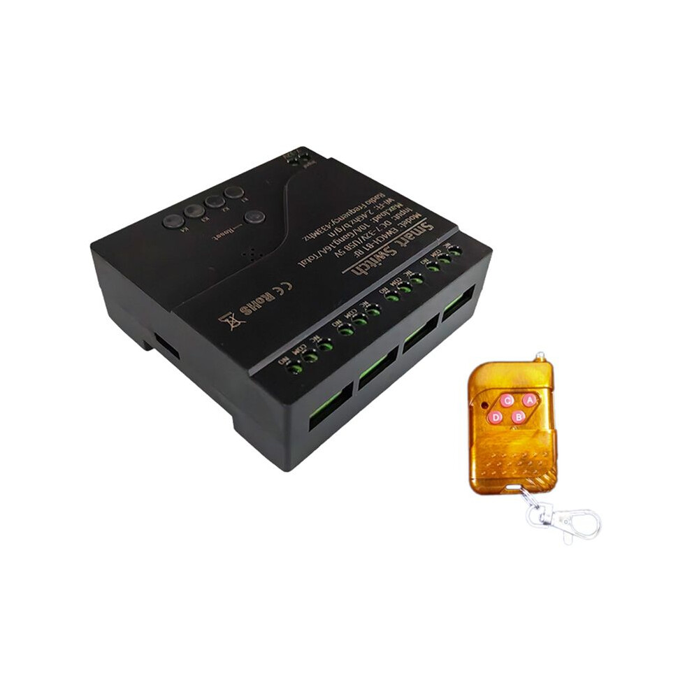 Ewelink 4Ch Wifi Relay Module App Rf Control With 433M Remote Controller Works With Alexa Home 6032391509620