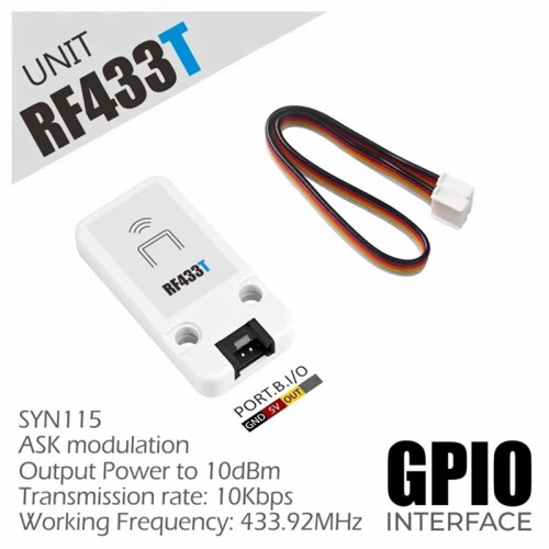 1set RF433T/RF433R Wireless RF Transmitter & Receiver Working Frequency 433.92MHz for IoT RF Remote Control Automation 1