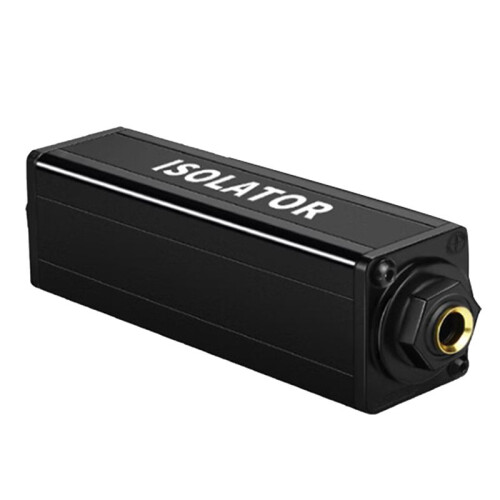 Ny Professional 6.5 Audio Isolator Ljud Strömbrus Eliminator Ground Loop Isolator TS Audio Isolator