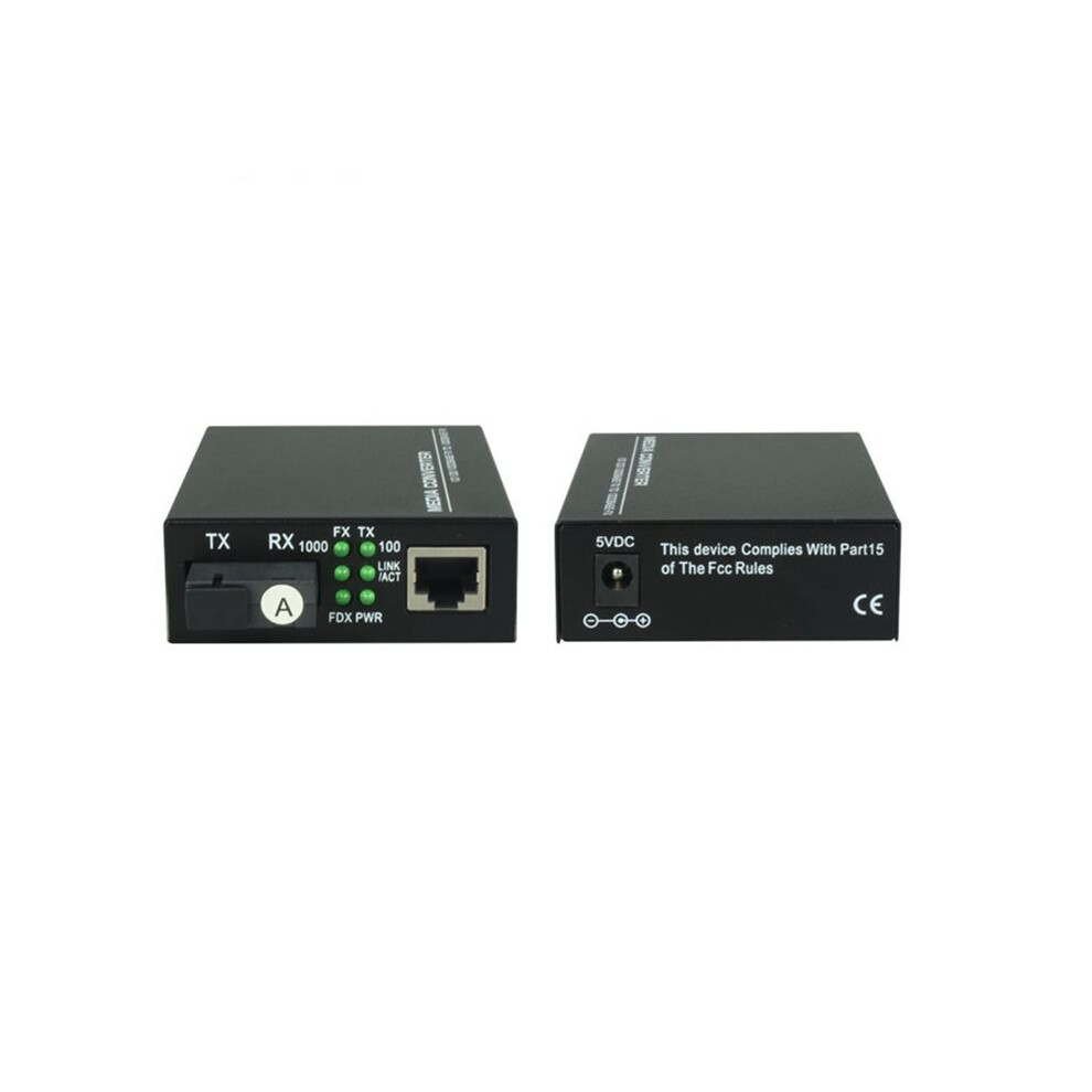 1Pair 10G Sfp+ Fiber To Rj45 Media Converter Rj45 To Sfp+ 10/100/1000M/2.5G/10G Ethernet Converter Transceiver Eu Plug 6032462410886