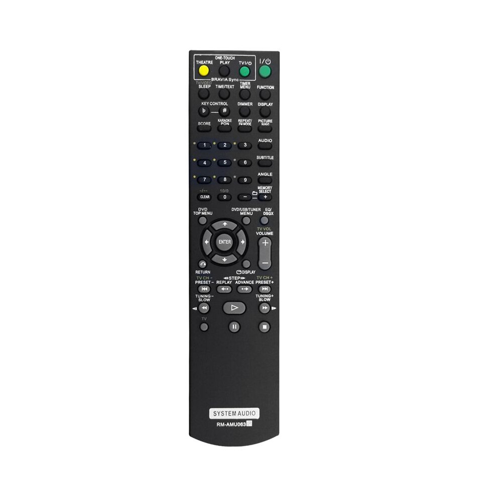 Replace Rm-Amu063 Remote Control For System Audio Av Rmamu063 Cmt-Dh70swr Cmt-Dh40r Hcd-Dh40r Cmt-Dh50r 6032587019407