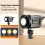 100W Photography LED Video Light Remote Control Daylight-Balanced Sun Lamp for Softbox Lighting Flash Accessorie 8