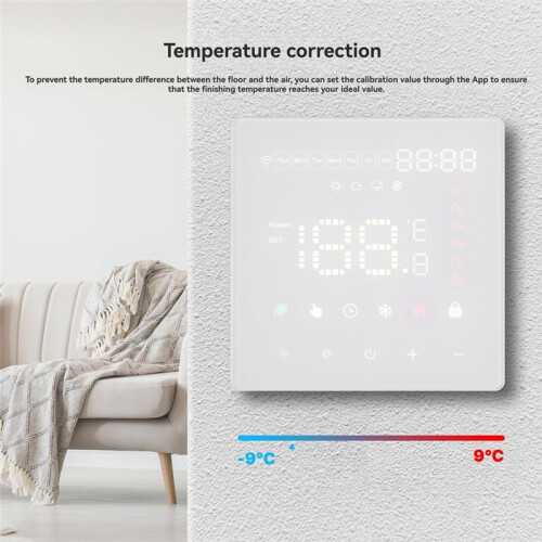 Tuya WiFi Thermostat  Boiler Heating Temperature Controller  Support APP Remote Alexa Voice Control 1
