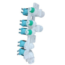 Electric Water Inlet Solenoid Valve for Drum Washing Machine DC97-15459G 120V 60Hz Five- Washer Part