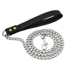 Gold Dog Leash Stainless Steel Pet Weld Chain Strong Metal Dog Lead Chain for Small Medium Large B