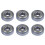 6X 6200Z 10mm X 30mm X 9mm Double Shielded  Bearing 1