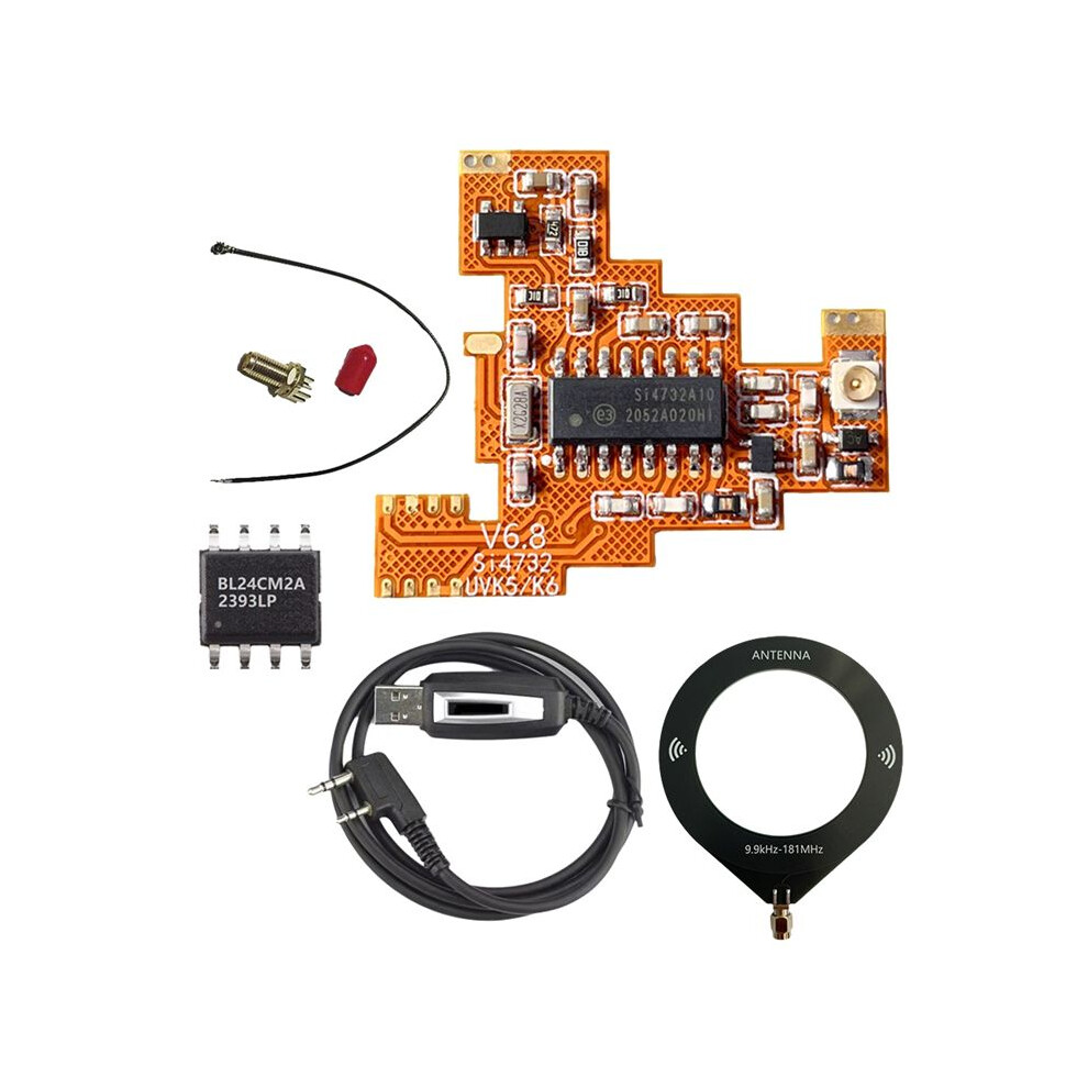 Photos - Surveillance Camera Jojomino SI4732 V6.8 FPC Module+512KB Chip+Writing Cable Kit for Quansheng K5 K6 Shortwave Full Band/Single Sideband Reception 
