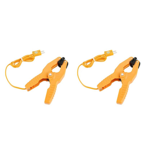 2X HT-05 K Tipo Braçadeira de Tubo de Chumbo de Temperatura Do Sensor de Termopar 1-3/8 Polegadas -40-200 HT-05