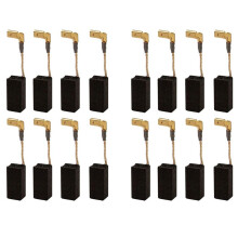 16 Stück N097696 Kohlebürsten für DWE4120 DWE4011 DWE4120N DWE4887 für Schleifmotor-Ersatzteile Graphitmaterial