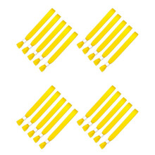 Confezione da 400 Braccialetti per Eventi Nel Tessuto, Braccialetti Colorati Senza Logo Cinturino da Polso da Concerto Resistente E Leggero (Giallo)