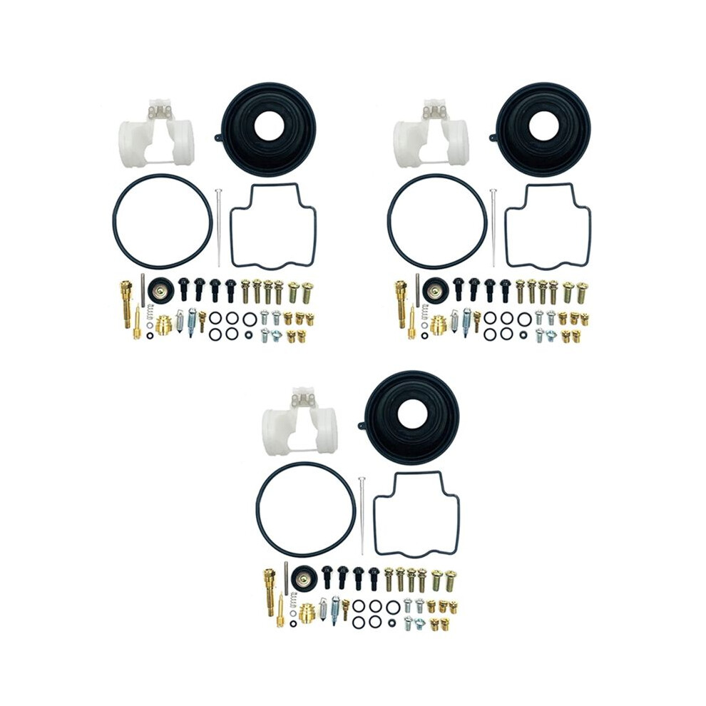 3X Motorcycle Carburetor Repair Kit For Kps Zx-9R Gpz900r Zx900 1994-2003 6032383982301