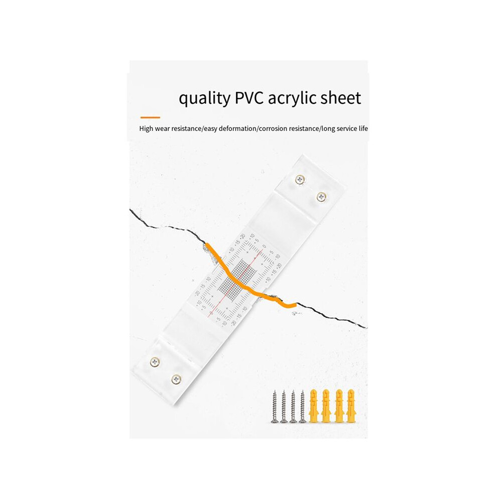 Thickness Gauge 8Pcs Crack Monitoring Record, Standard Tell-Tale Crack Monitor For The Standard And Corner Tell-Tale 4713281328874