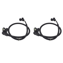 2X Sensore Velocità Ruota Sensore ABS Posteriore per Pajero Montero IO Pinin H66 H67 H76 H77 1999-2006 MR569090 MR475175