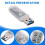 2 Pezzi per Lucky Miner V3 Silent Miner Machine Usb Mining Machine 74KH/S LV03  Home Miner Machine Asic Mining 3