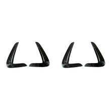 4x Car Side Wing Air Flow Grille Intake Vent Trim Real Carbon Fiber for F32 F33 F36 4-Series 2014-2020