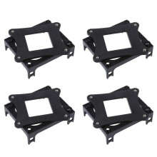 4X Black Plastic CPU Fan Mounting Bracket Base for Socket 478