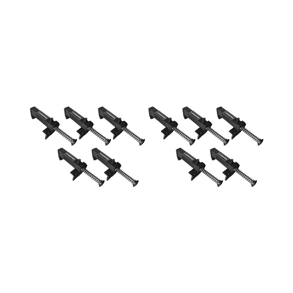 10X Brick Leveling Runner Bricklaying Measuring Drawing Leveler Construction Masonry Wire Puller Tools, Black 4712817856140