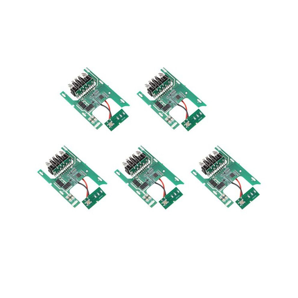 Tauoh 5 Pcs For 18V New Bms Protection Board Circuit Board 18650