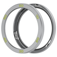 Metal Bezel Ring Metal Protector Watch Case Strap Cover Tempered Glass Film Watch Bezel Shell for CMF by Watch Pro 2
