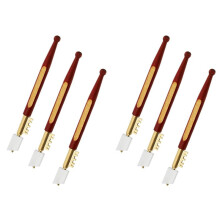 Diamond Tip Glass Cutter, 6 Pieces Glass Cutter Set Professional Glass Cutting Tool with Wood Handle for Glass, Tiles
